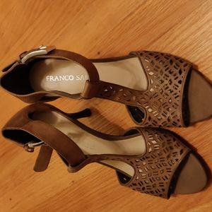 Franco Sarto T Strap Heels